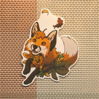 Autumn Fox Sticker