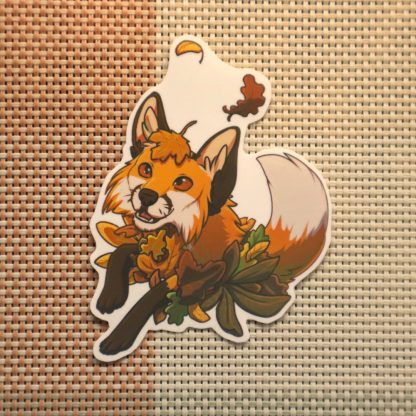 Autumn Fox Sticker