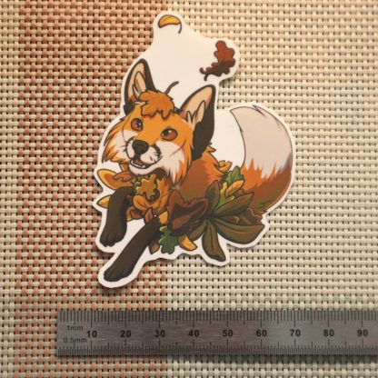 Autumn Fox Sticker - Image 2