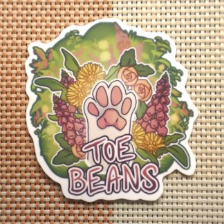 Toe Beans Sticker