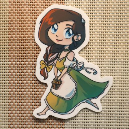 Cottage Core Kyu Sticker