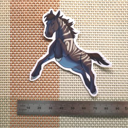 Leaping Kazim Sticker - Image 2