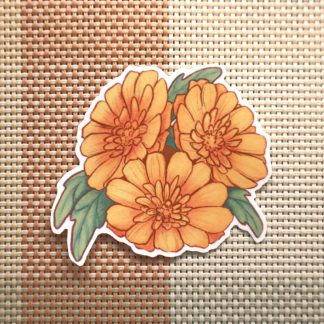 Marigold Sticker