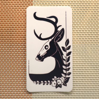 Skull Stag Sticker